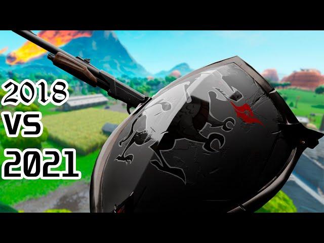 2018 VS 2021 montage | Fortnite | Project Zapxin