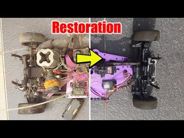 Restoration Nitro RC Car | Tamiya RC knock off - Part 1