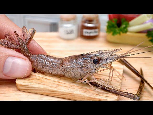 Most Tasty Seafood Boil Bag Recipe Idea  Mini Yummy Cooking Food in Miniature Kitchen - ASMR Video