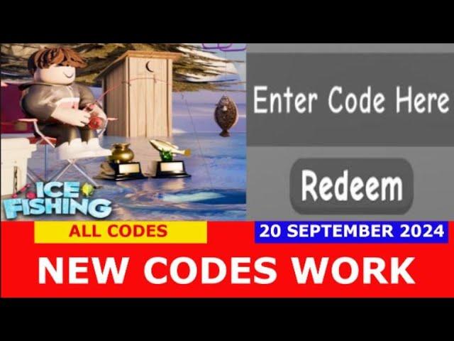 *NEW CODES* [UPD] Ice Fishing Simulator ROBLOX | ALL CODES | September 20, 2024