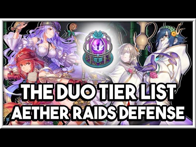 The BEST DUOS for AETHER RAIDS DEFENSE!