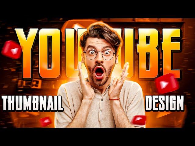 How to make a thumbnail for youtube videos | Photoshop Tutorial | Youtube Thumbnail Design tutorial