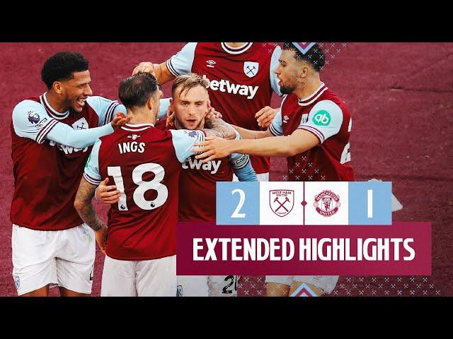 Extended Highlights | West Ham 2-1 Manchester United | Premier League