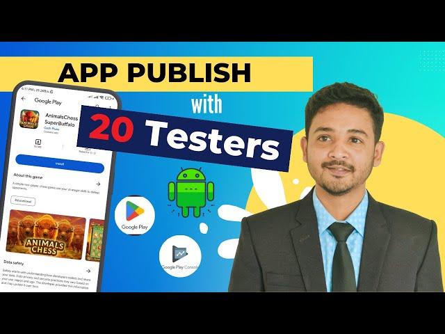  2024 Updated ! how to publish android app in google play store | 20 closed testing for android app