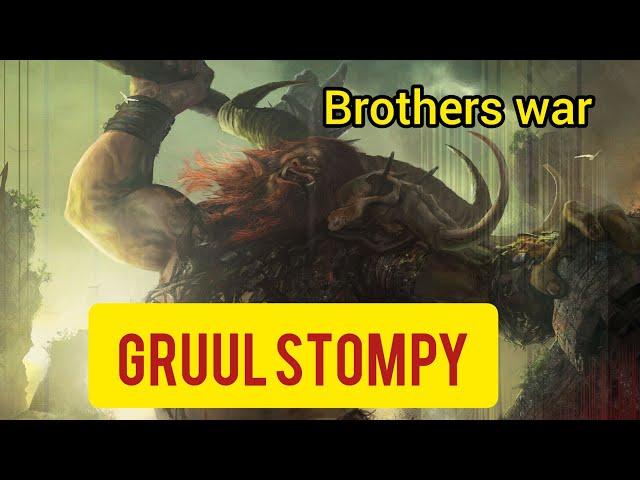 Груулы всё лучше и лучше! Mtg Arena Gruul Stompy standard Brothers war Deck Guide!