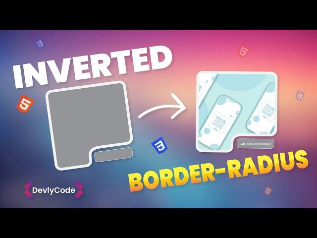  CSS Hack: Create Inverted Border Radius Cards That WOW!  HTML CSS