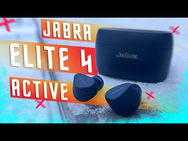 PERFECT WIRELESS HEADPHONES? JABRA ELITE ACTIVE 4 ANC active noise maker ! IP57 ABOUT SPORTS !