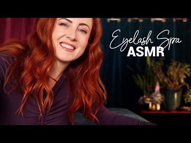 Sleepy ASMR Spa  Eyelash Extensions Appointment  Soft speaking & Gentle Sounds