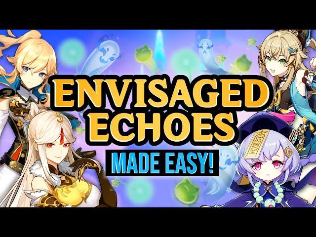 Envisaged Echoes in 5 Mins! | Genshin Impact 4.8 Guide | Kirara Qiqi Jean Ningguang