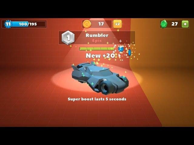 NEW Crash of Cars Epic Rumbler Car and CASTLE Map Gameplay