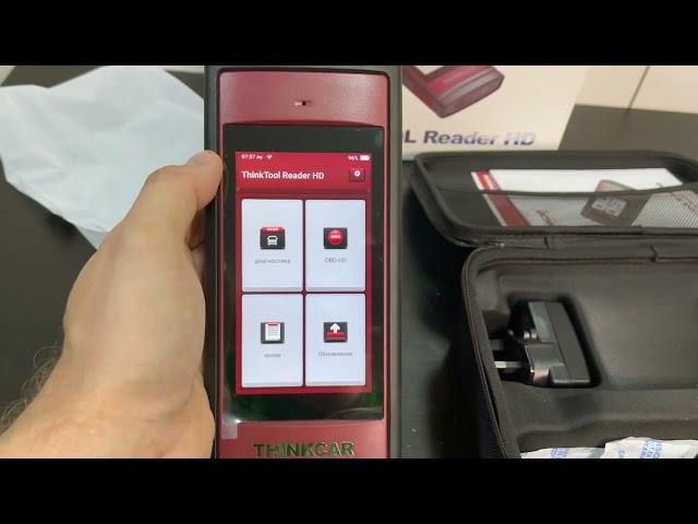 Thinktool Reader HD. Недорогой сканер для диагностики грузовиков.