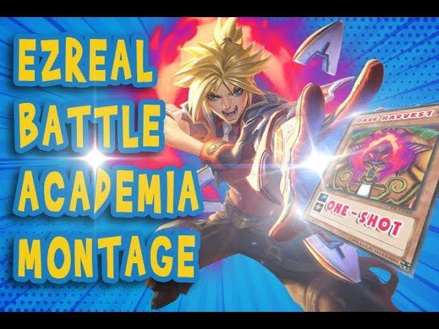 New skin : Ezreal Battle Academia I Ezreal montage I ( BunnyFuFuu...)