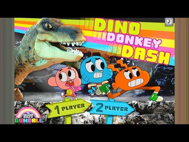 The Amazing World of Gumball: Dino Donkey Dash - Gameplay Walkthrough Part 1