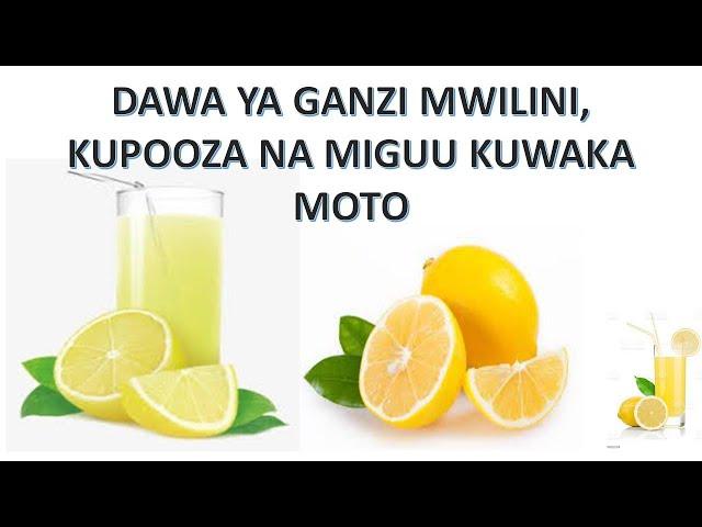 DAWA YA GANZI MWILINI/ KOLESTERO/ KUPARARAIZI/ MARADHI YA MOYO NA NGUVU ZA KIUME