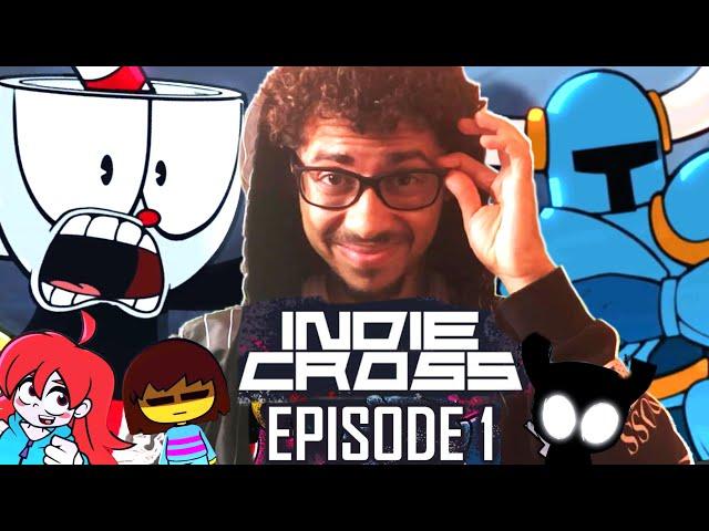 Undertale VS Hollow Knight!? | INDIE CROSS - EPISODE 1 // (ANIMATED SERIES) REACTION!