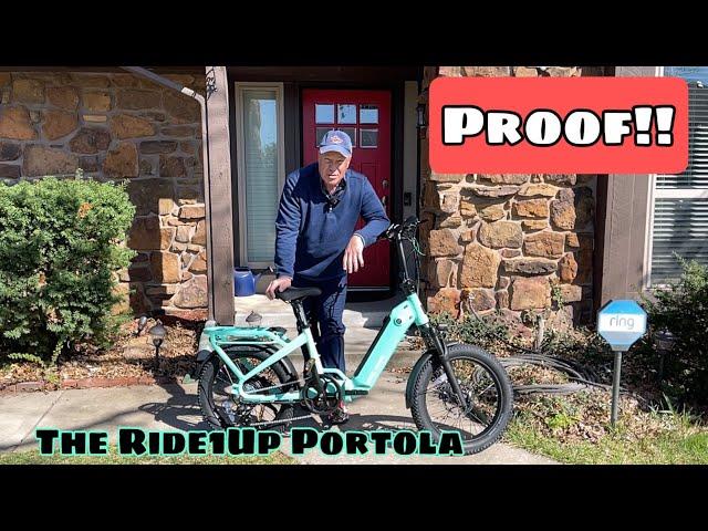 Good Things Come In Small Sizes!! The Best Ride1Up Portola Electric Bike Review!!