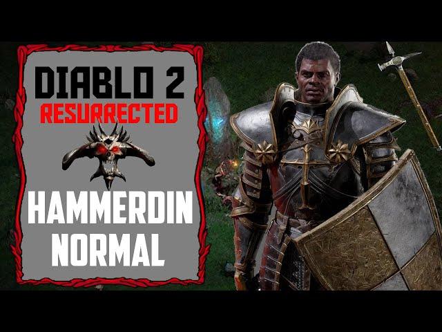 Let's Play Diablo 2 Resurrected | Hammerdin Guided Playthrough [Pt Normal]