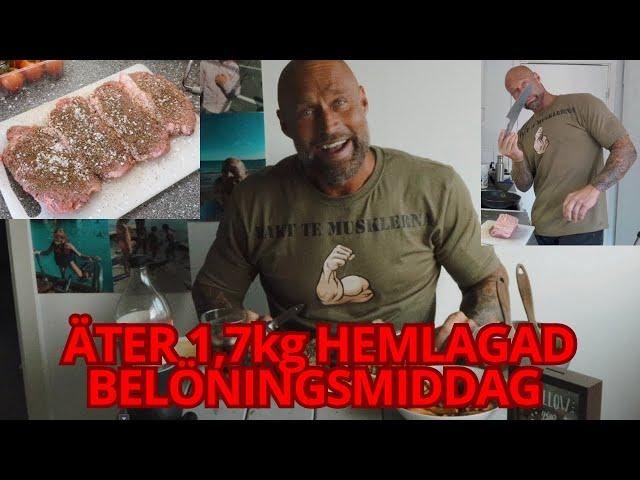 1,7kg HEMLAGAD BELÖNINGSMIDDAG - RAKT TE MUSKLERNA 