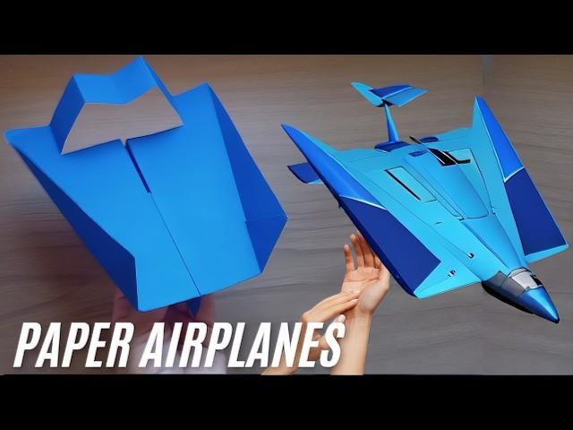 how to make PAPER PLANE THAT FLY INCREDIBLY FAR! ️ Easy Origami for Everyone | DIY Step by Step