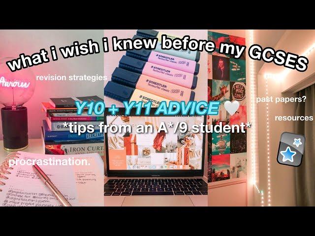 GCSE Advice 2021: Things I wish I knew before Year 10 + Year 11 *Tips from an A*/9 Student*