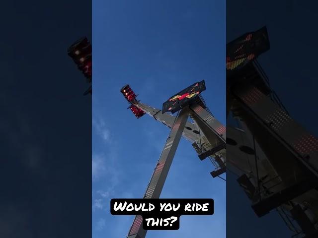 The Largest Fairground Booster Ride In The World!  (Speed-32 KMG)