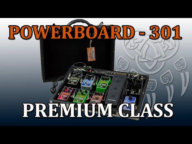 Педалборд премиум класса POWERBOARD 301 Custom (мастерская Велимир WorkshopVelimir)