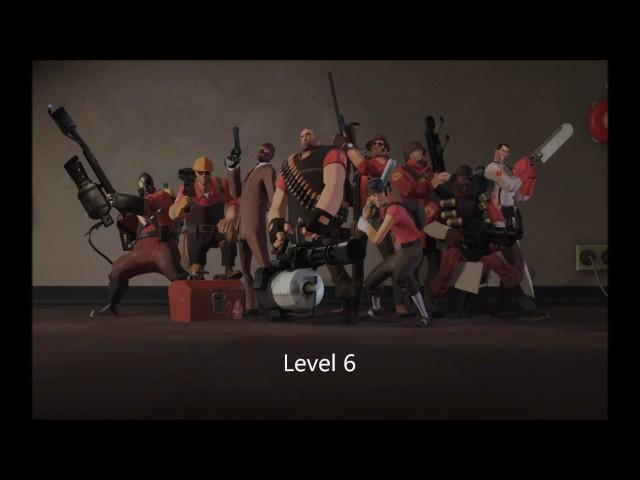 TF2 Casual, and competitive Level sounds.