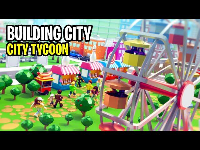 Building my CITY Roblox City Tycoon