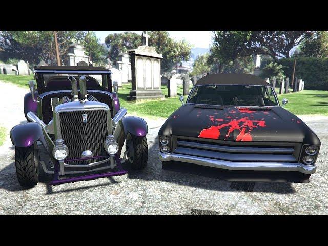 GTA 5 NEW HALLOWEEN DLC CARS GAMEPLAY! (Albany Franken Stange & Albany Lurcher)