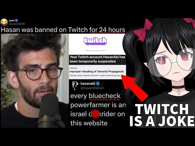 Hasan Piker CRASHES OUT After FINALLY Being "Punished" By Twitch