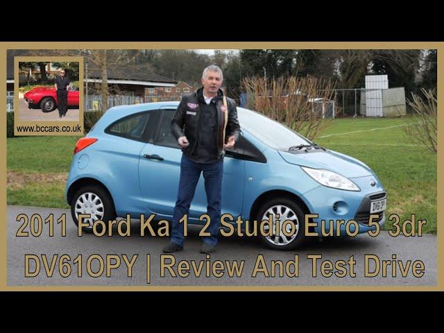 2011 Ford Ka 1 2 Studio Euro 5 3dr DV61OPY | Review And Test Drive