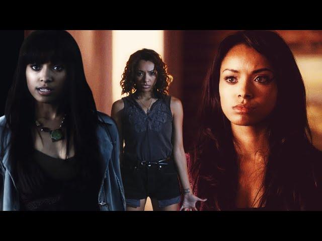 Bonnie Bennett-All fights and powers scenes (the vampire diaries)