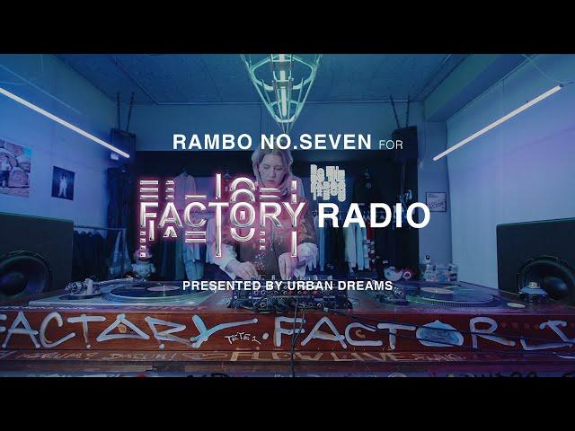 Factory Radio 012 | RAMBO NO. SEVEN for DO THE TABOO