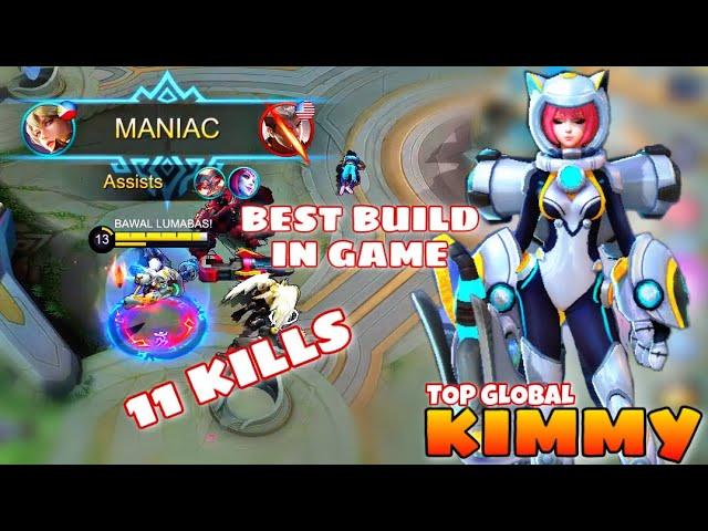 KIMMY MANIAC | Kimmy top global - best build Kimmy 2020 - Kimmy mobile legends