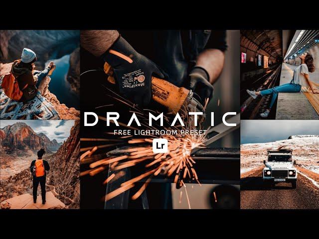 Dramatic Lightroom Preset | Lightroom Mobile Preset Free DNG | Lightroom Tutorial | lightroom preset