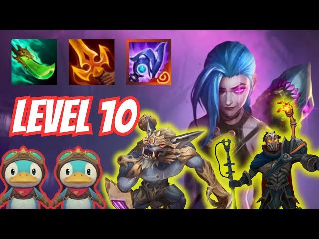 [TFT] WIN STREAK Into Stacked LVL 10 Board!!!