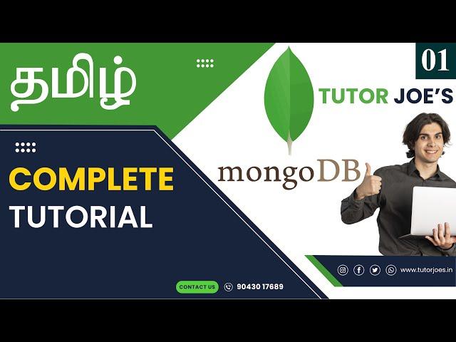 MongoDB Complete Tutorial | MongoDB in Tamil | Tutor Joe's