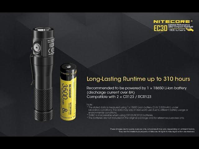 Новинка! Nitecore EC 30-те же грабли, только в профиль!