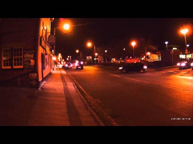 Fake G30 Dash cam Night time Footage