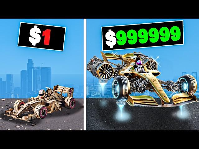 Every time I crash my F1 car gets more expensive in GTA 5