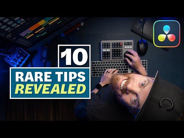 10 Mind Blowing Tips to EDIT FASTER in DaVinci Resolve