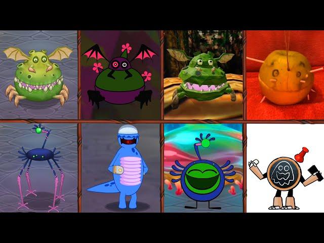 All Monsters Ethereal Workshop Vs Play Your Part 2024 | My Singing Monster #msmpyp2024