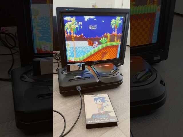 The original Sonic The Hedgehog on Sega Genesis! #segacollection