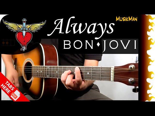 ALWAYS  - Bon Jovi / GUITAR Cover / MusikMan N°120