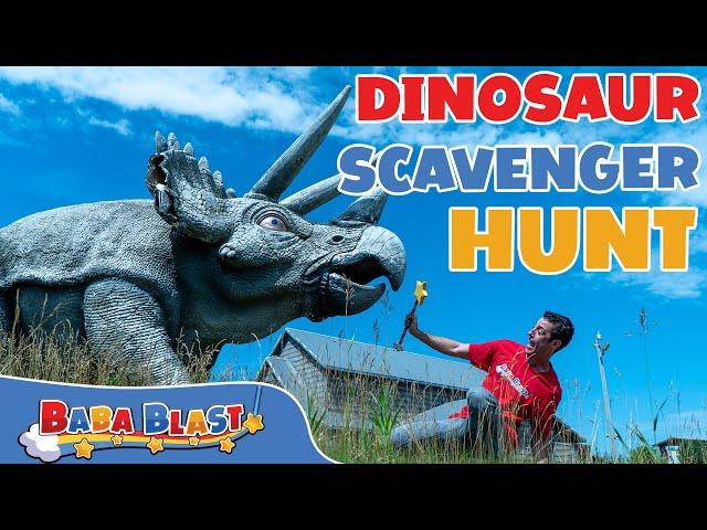 Dinosaur Scavenger Hunt | Educational Videos for Kids | Baba Blast!