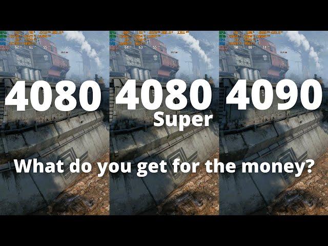 4080 vs 4080 Super vs 4090: The Ultimate Comparison! RT, DLSS, DLSS 3 FG, UE5, Newest Games!