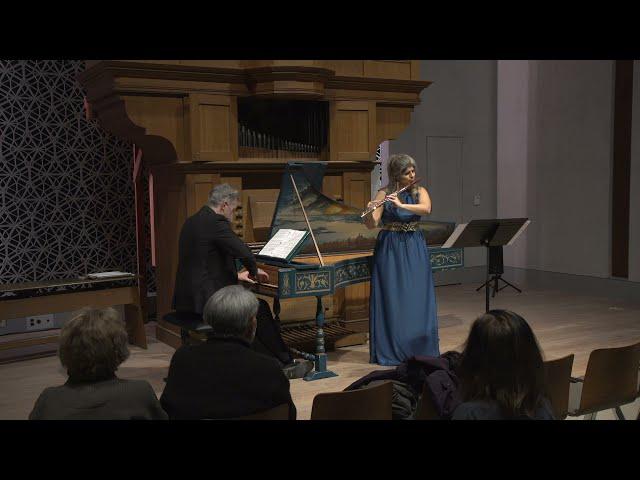 U of Iowa Faculty Members Nicole Esposito and Gregory Hand - Francesca Caccini: Lasciatemi qui solo