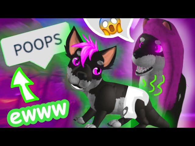 ADOPTING BAD KIDS on Wolves Life 3 Roblox