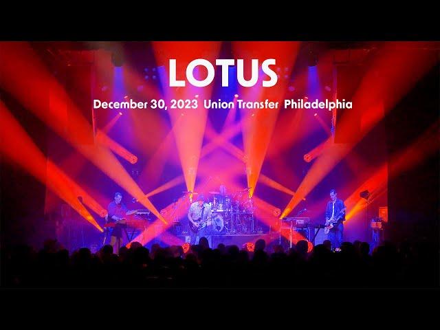 Lotus 12.30.2023 Union Transfer Philadelphia (full show 4k)