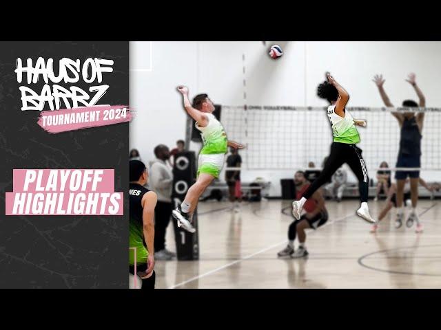 Can You Dig These | Barbz Tournament 2024 Playoff Volleyball Highlights